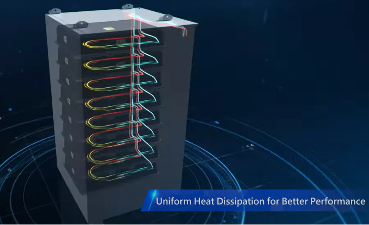 Commercial&Industrial Energy Storage System 372kWh Liquid Cooling Cabinet